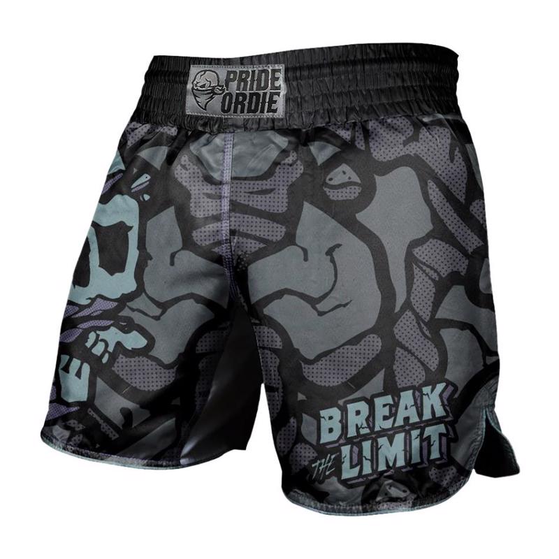 Pride Or Die break the limit MMA Shorts - Black